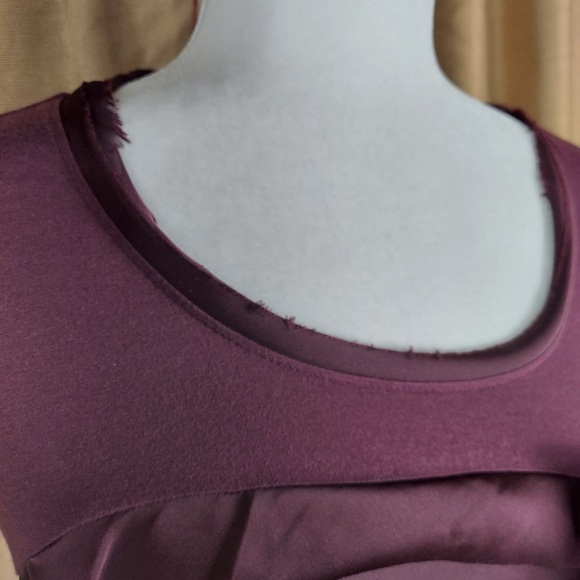 LOFT Women's Rich Plum Blouse - Picture 7 of 7
